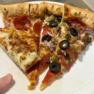 Kitchen Sink Pizza