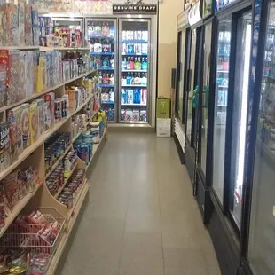 a grocery store aisle