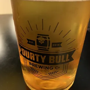 a pint of beer