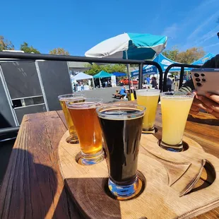 Beer flight