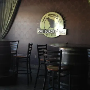 the interior of the durty crow