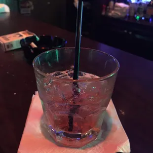 Tito's extra shot of Tito's and a little extra- splash of cran!!!