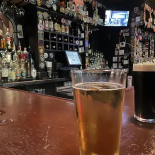 a pint of beer