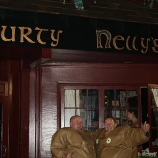 D'Arcy and Vivian the Sumo Wrestlers