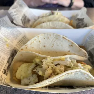 Fish tacos