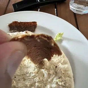 So hard and dry this slice could stand up straight