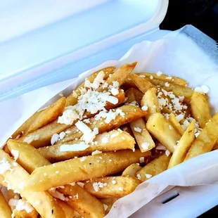 Fries w/feta