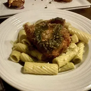 Pistachio Pesto Rigatoni
