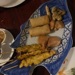 Sampler (partly eaten already)