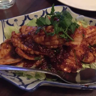 Garlic Squid