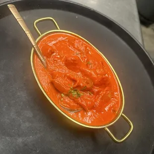 Chili chicken gravy