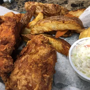 Chicken dinner.