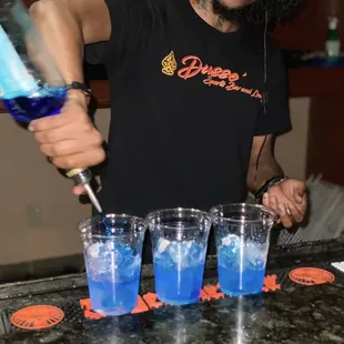Best Bar Manager in Houston making Blue Lights!!!