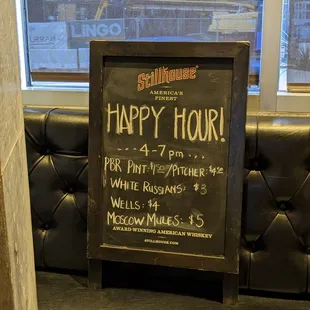 Happy hour specials