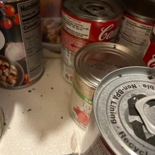 Large tar chunks in pantry #5 of 8 photos.