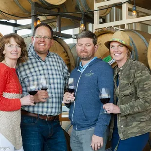 The Dusted Valley Family - Cindy, Corey, Janet and Chad