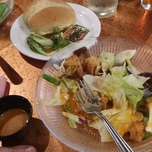 50% wilted lettuce salad, 100% price