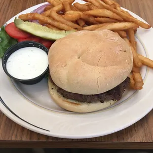 Buffalo Steak Burger! Yum!!!