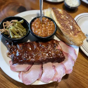 Rib Combo w/ Sliced Pork
