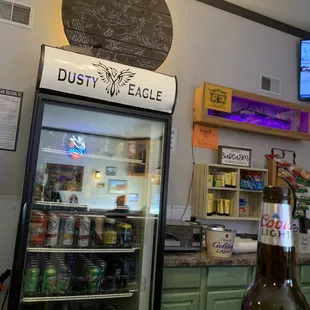 A variety of drinks as well as a full bar