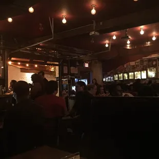 Speakeasylike atmosphere! awesome vibe!