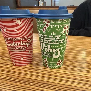 Golden Eagle &amp; candy cane lattes