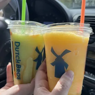 Green Apple and mango