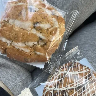 Muffin tops!! The cranberry orange was a surprise and super good.