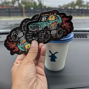 Random sticker drop!