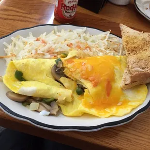 Veggie omelet