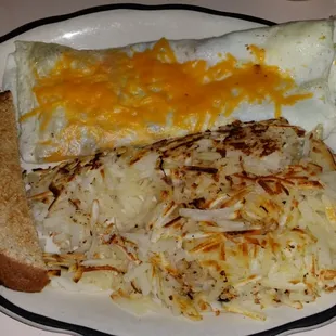 Egg White Veggie Omelet