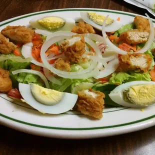 Crispy chicken salad