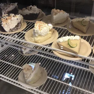 Some of the homemade pies