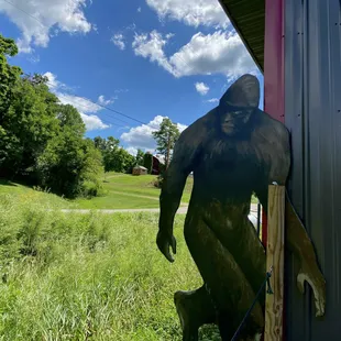 Sasquatch and Mothman have been spotted in the area, too.