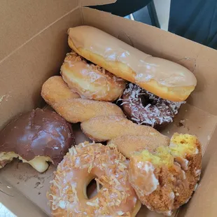 Couldn't resist!  The pumpkin cake donut is so good!!