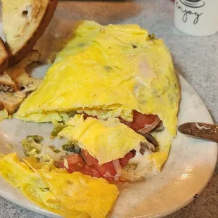 Vegetarian omelet - HOME RUN