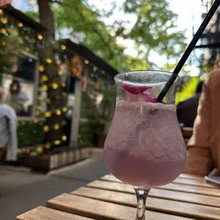 Let&apos;s get plummed cocktail
