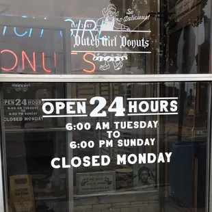 They are now open 24 HOURS!