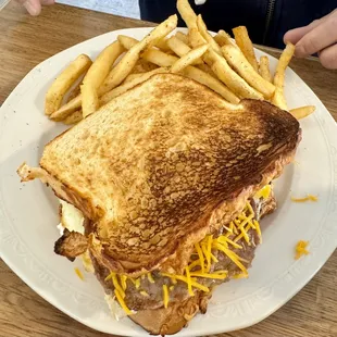 Sausage breakfast sandwich