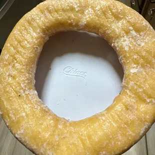 Big glazed donut