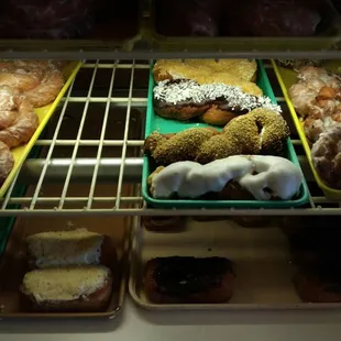 Some of the doughnuts available
