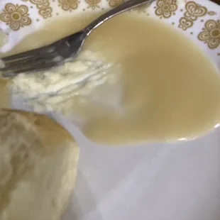 Delicious mashed potatoes and gravy!!!
