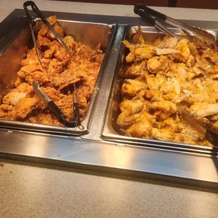 interior, chicken wings and fried chicken