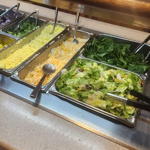 salads, interior
