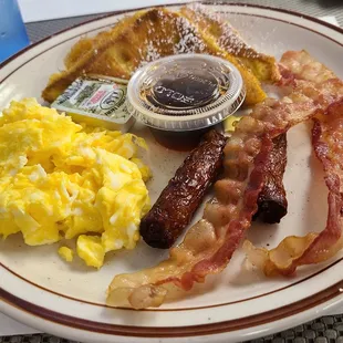 I call this their baby breakfast! Note, no potatoes &amp; no toast. $10 and just fine!