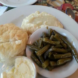 Chicken and biscuits