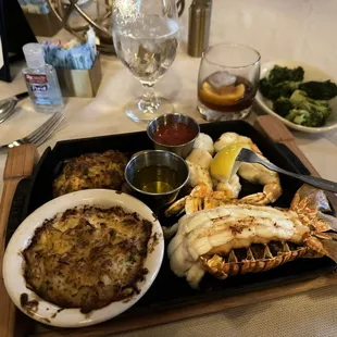 Broiled Seafood Dinner