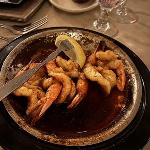 Lighter fare - Jumbo Shrimp - Hot &amp; Spicy