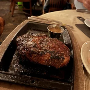 Rib eye steak