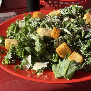 Kale Ceasar salad